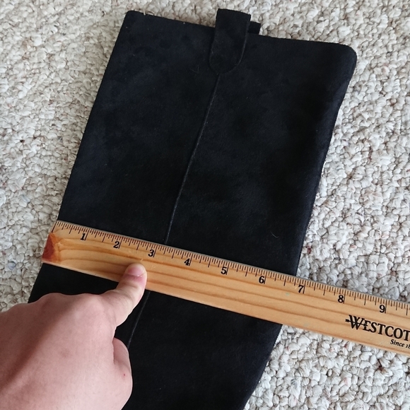 Mi.iM always a Saint Knee High Block Heel Boot black Size 5.5 - Picture 13 of 16